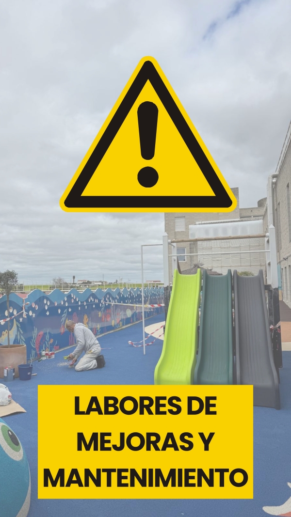 Labores de mantenimiento y mejora en El Patio del Amor