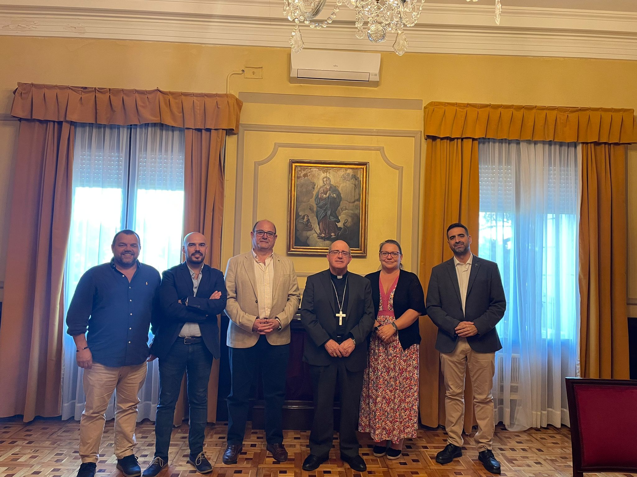 Encuentro con el Obispo de Huelva